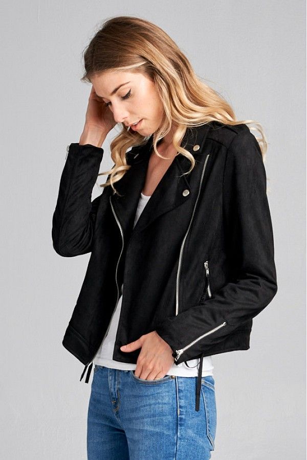 Ellie Sueded Moto Jacket