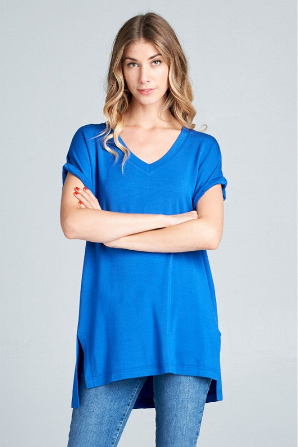 Super Soft V-neck Tee