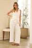 SAB Gold Rim Button Vest