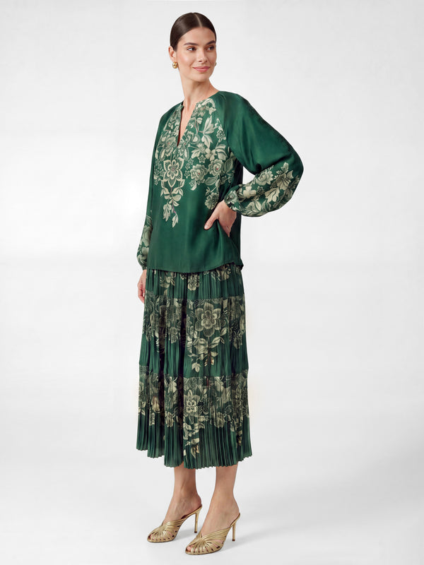 Heirloom Floral Blouse