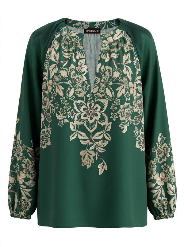 Heirloom Floral Blouse