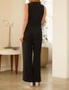 SAB Gold Rim Button Vest