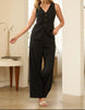 SAB Gold Rim Button Vest