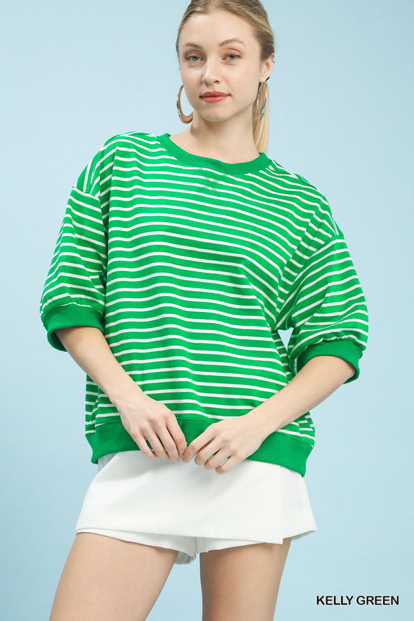 Cozy Stripe Pullover