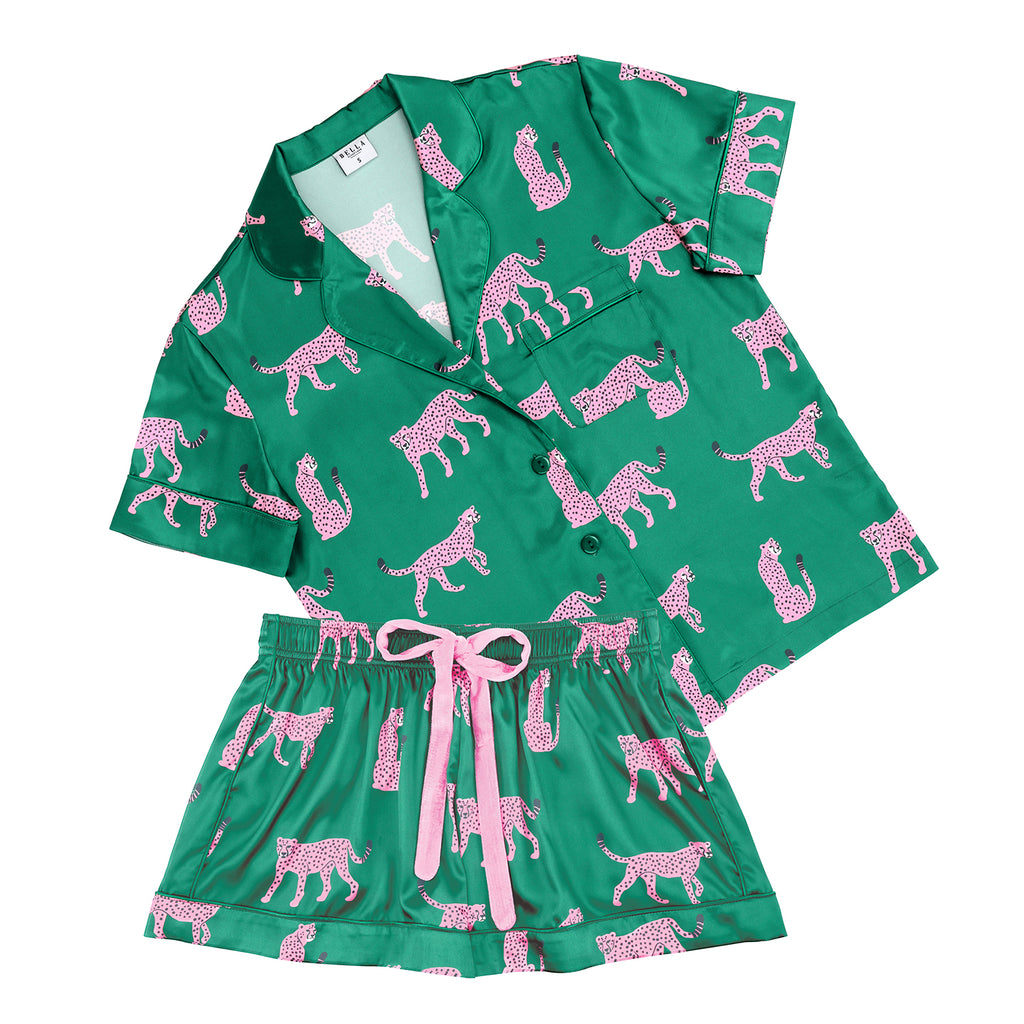 Cheetah Print PJ Set