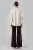 Vivienne Pleated Tie Neck Blouse
