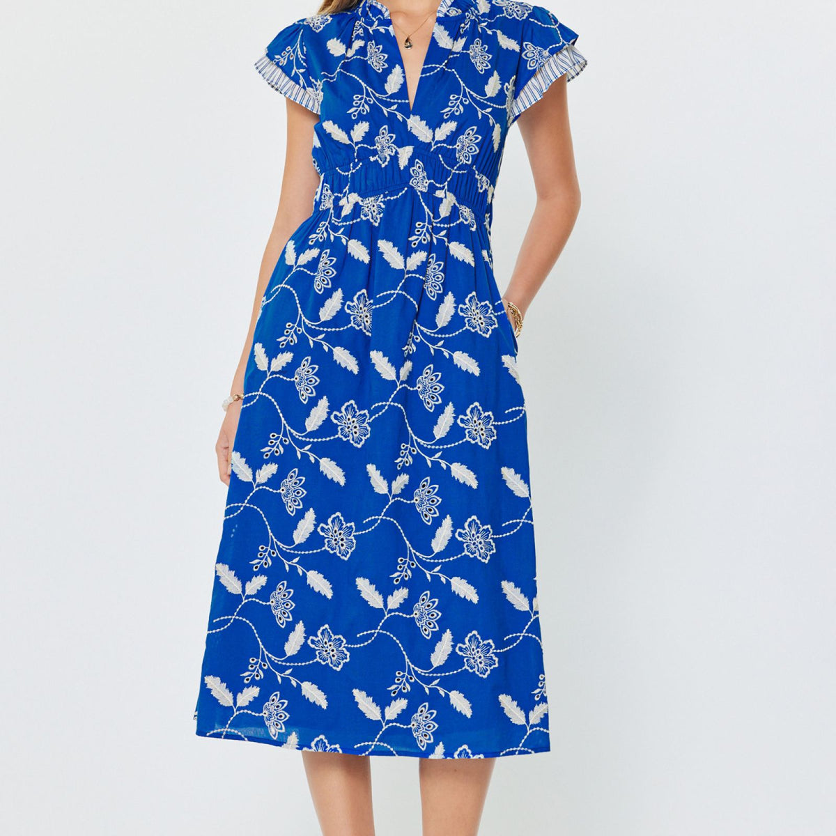 chinese dress ladies Bouquet Blossoms - Meredith Dress main image 0