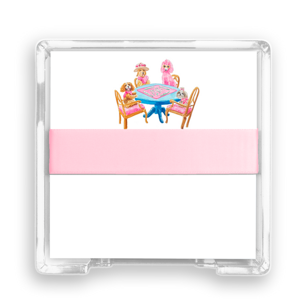 Mahjong Desk Set