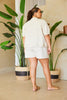 P-Short Sleeve Jacket-Beige