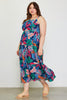 P-Floral Print Dress