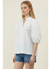 The Everly White Top