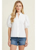 The Everly White Top