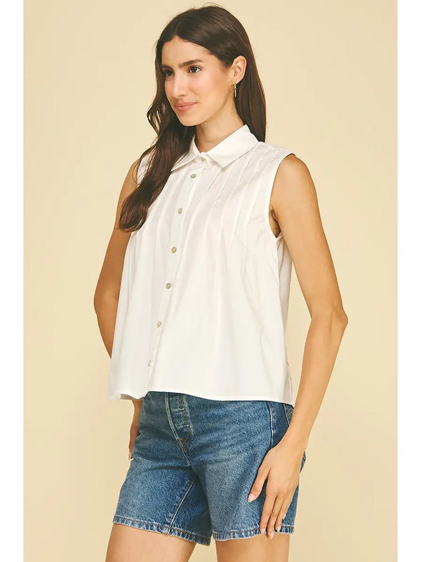 Pretty Pleated Top