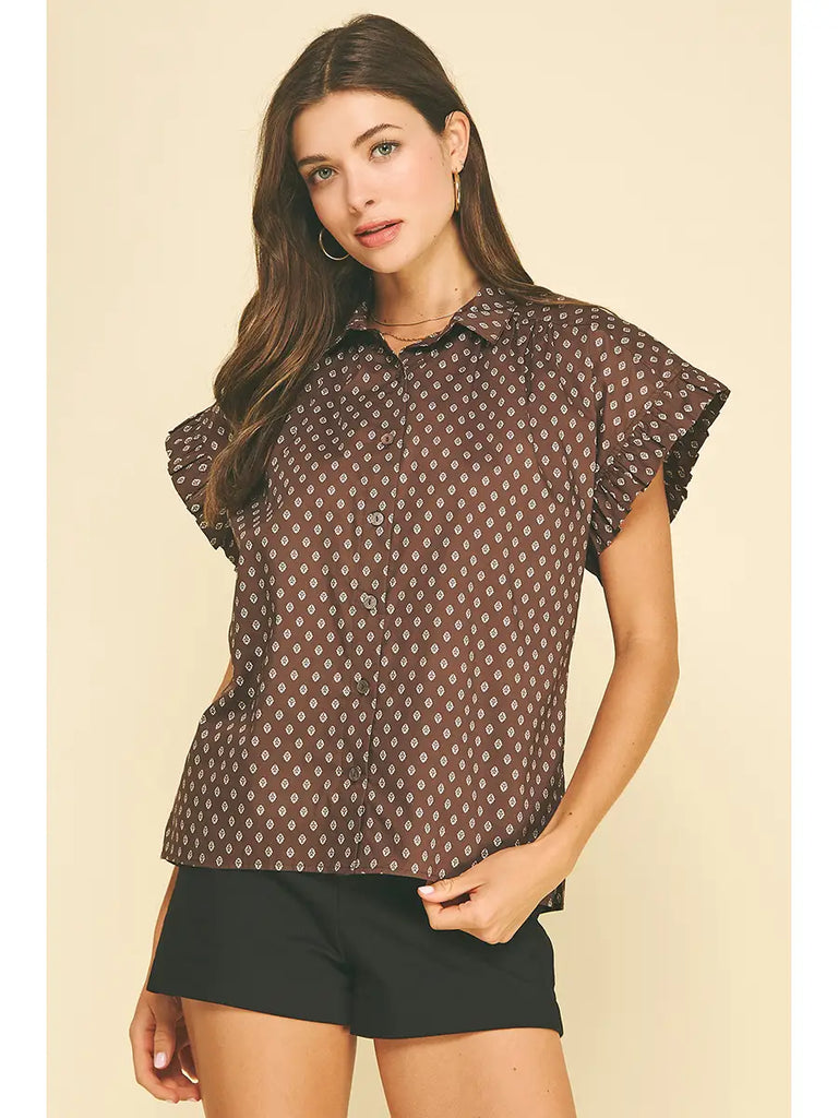 Remi Printed Top