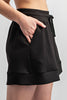 Scuba Pleated Short