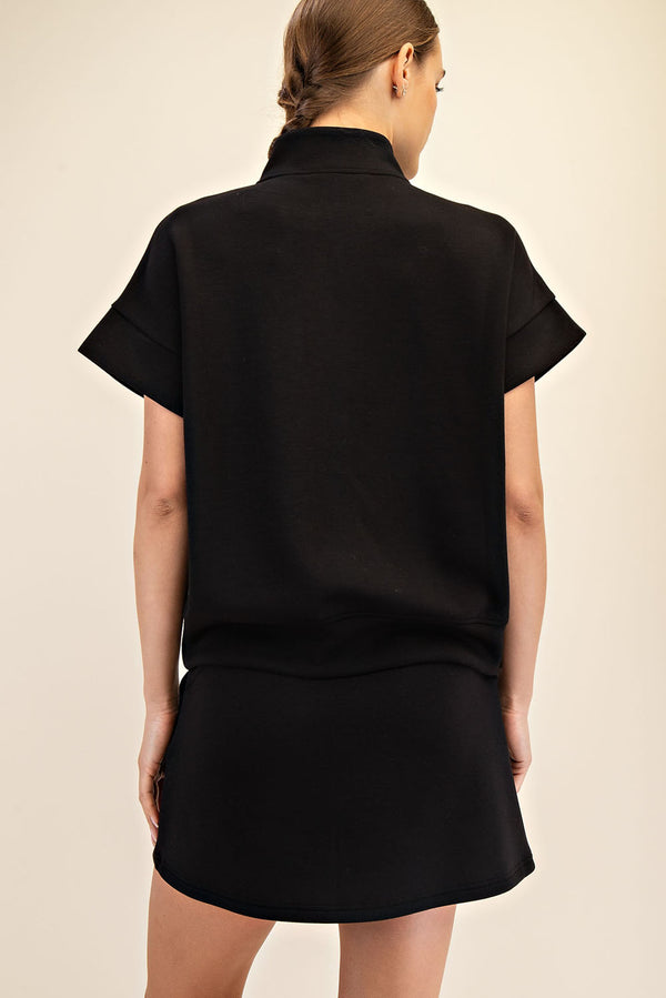 Rae Mode Quarter Zip Top