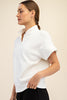 Rae Mode Quarter Zip Top