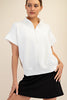 Rae Mode Quarter Zip Top