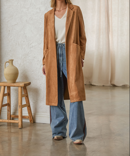 Elodie Sueded Duster