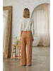 Elodie Sueded Wide Leg Pants