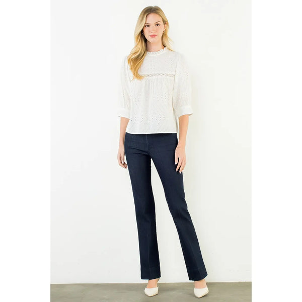 Adelaide Eyelet Blouse