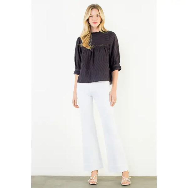 Adelaide Eyelet Blouse