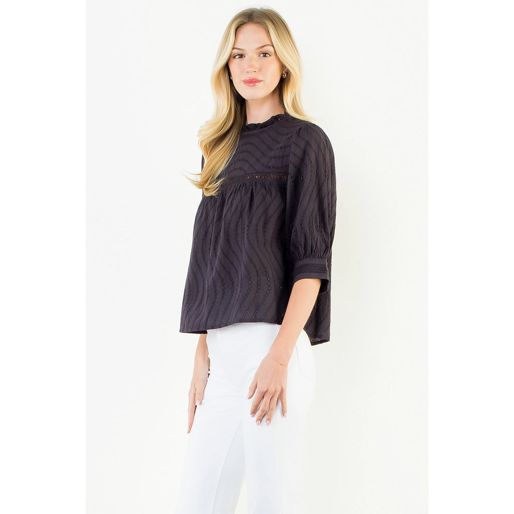 Adelaide Eyelet Blouse