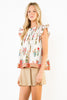 Garden Floral Bliss Top