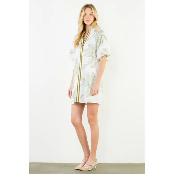 Pretty Palmer Dress