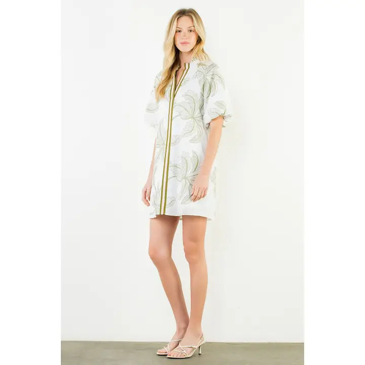 Pretty Palmer Dress