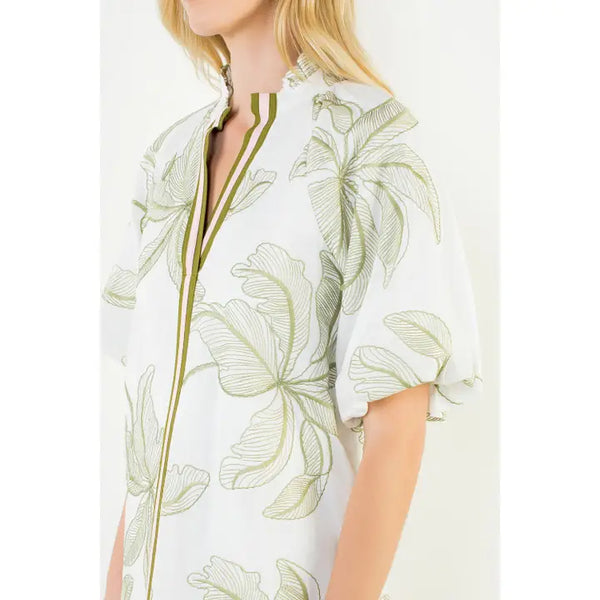 Pretty Palmer Dress