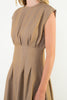 Riley Cinch Waist Dress - Khaki