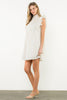 So Precious Button Back Dress - Cream