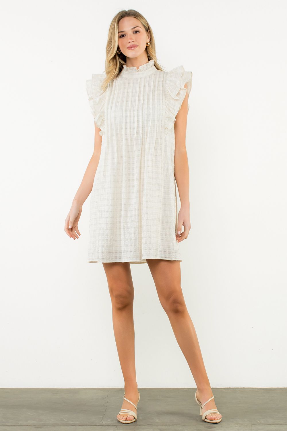 white christmas dresses So Precious Button Back Dress