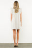 So Precious Button Back Dress - Cream