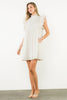 So Precious Button Back Dress - Cream