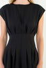Riley Cinch Waist Dress - Black