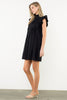 So Precious Button Back Dress - Black