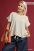 P- Scallop Sleeve Top