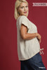 P- Scallop Sleeve Top