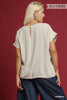 P- Scallop Sleeve Top