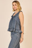 Chambray Charm Top
