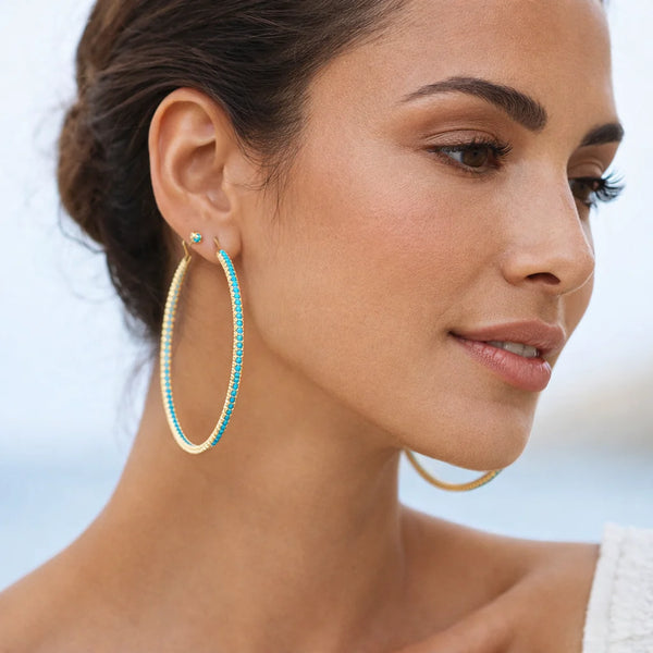 Riviera Hoop Earrings