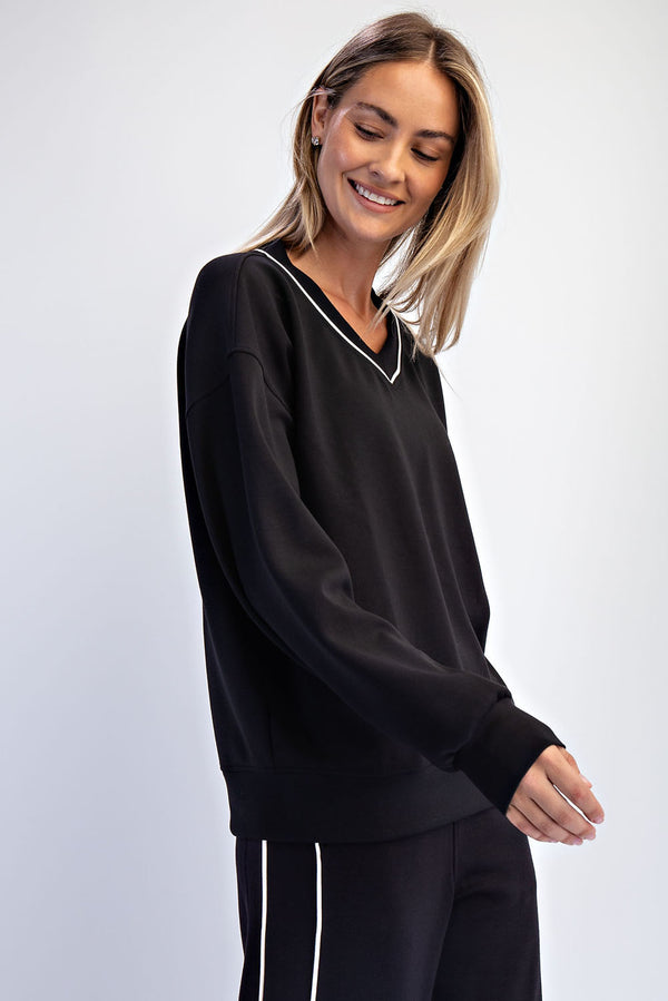 Take Me Away Super Soft Top-Black