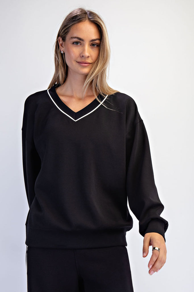 Take Me Away Super Soft Top-Black