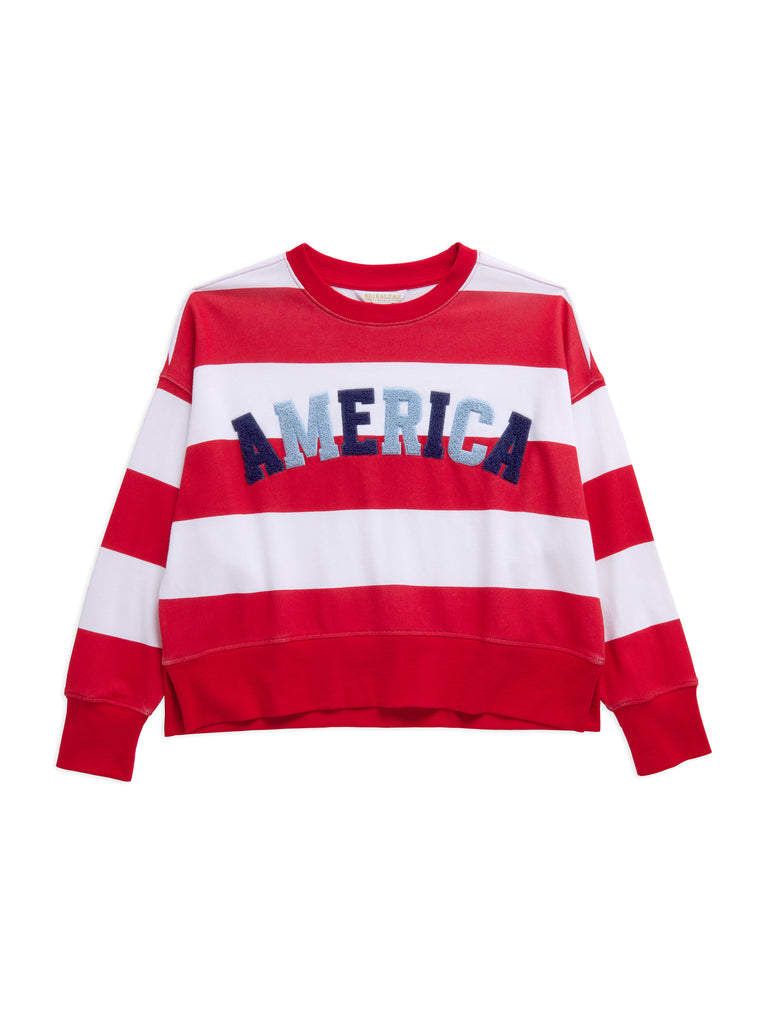 America Rugby Stripe Top
