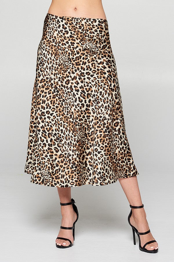 Leopard Print Skirt – Bennett James