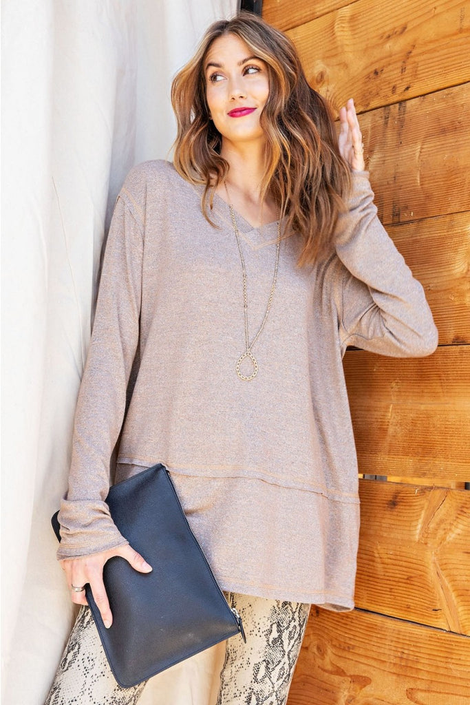 Uncomplicated Easy Style Top