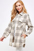 Feeling Like Fall Flannel Shirt Jacket
